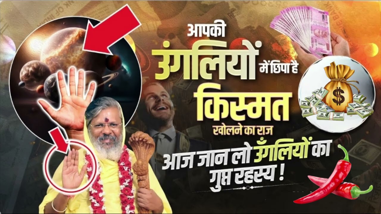 उँगलियों का ये राज जान लिया तो जीवन बदल जाएगा | Vasant Vijay Ji Maharaj