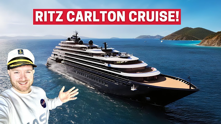 J'ai essayé une croisière ultra luxueuse au Ritz Carlton