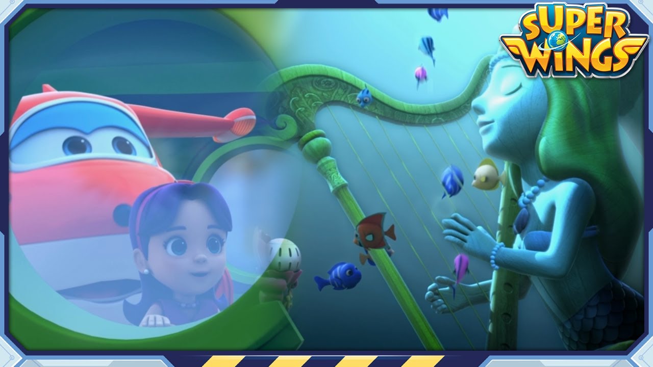 [SUPERWINGS2] Soneto de Sirena | EP32 | Superwings en Español Latino | Super Wings