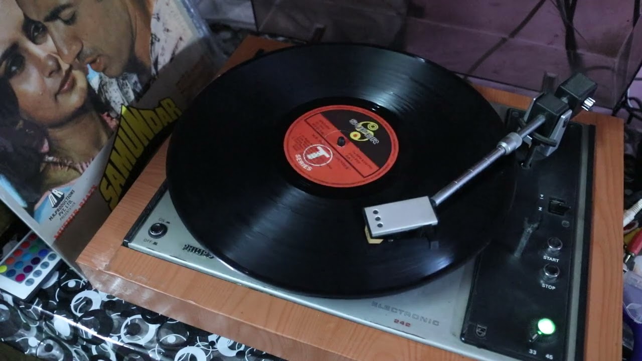 Range Mehfil | Samundar | Asha bhosle | rd burman | original vinyl rip sound