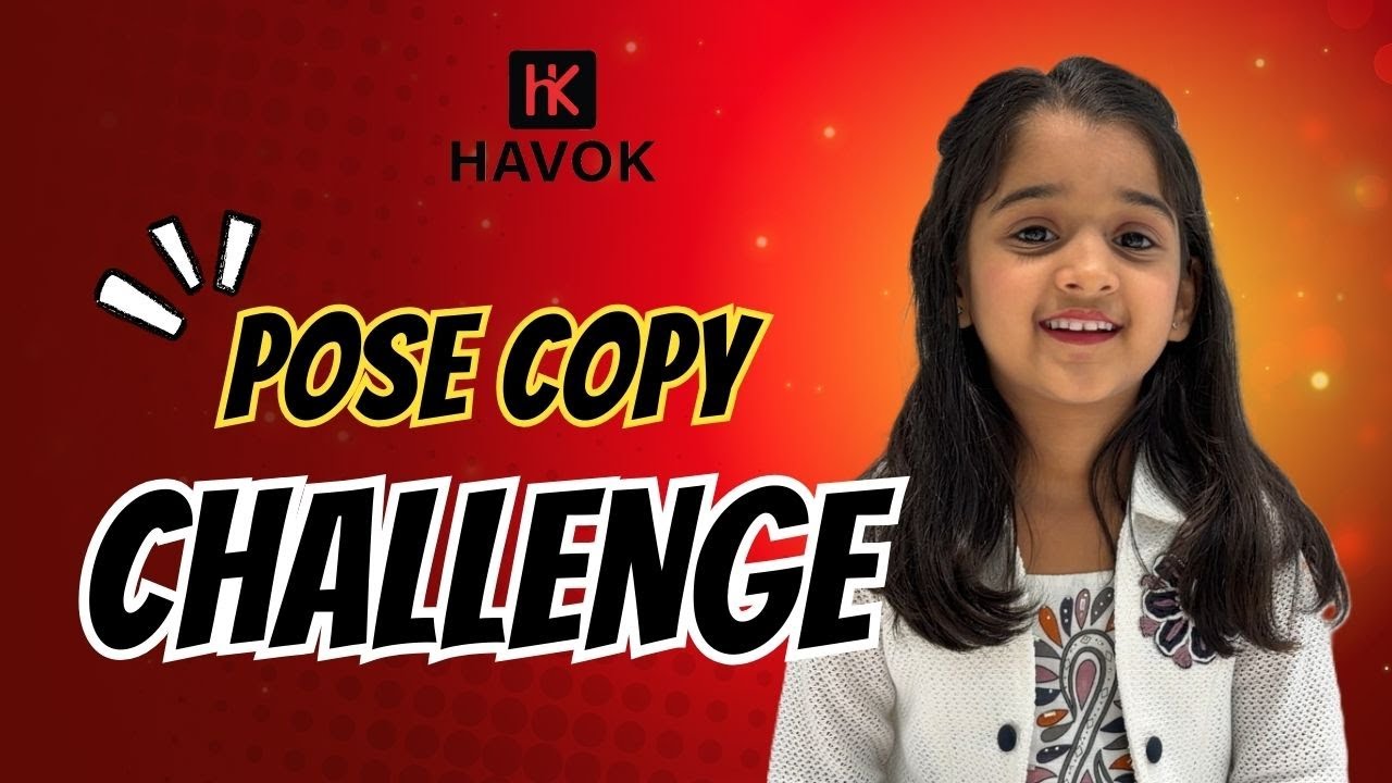The Ultimate Pose Copy Challenge! 📸 Who Won? 😂 | Havok Kids Title: Kids Try the POSE COPY CHALLENGE!