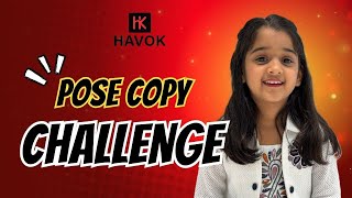 The Ultimate Pose Copy Challenge! 📸 Who Won 😂 | Havok Kids Title: Kids Try the POSE COPY CHALLENGE!
