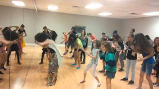 LCPA Thriller Tutorial/ Flash mob preparation