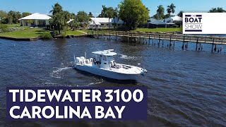 TIDEWATER 3100 Carolina Bay - Fishing Boat Review - The Boat Show