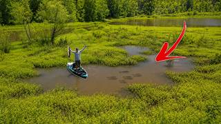 I Found A LOST Swamp With PRE-HISTORIC Fish!