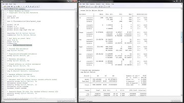 Panel Data Models in Stata