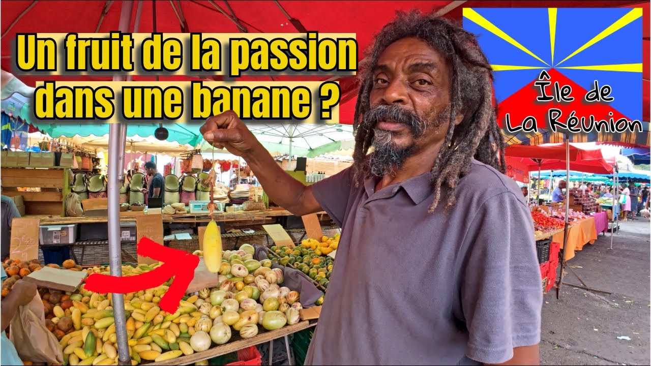 Immersion au MARCHÉ à la RÉUNION - Découvrez l'île sans filtres EP2
