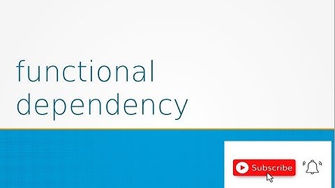 functional dependency || RDBMS || DBMS ||  Malayalam Tutorial