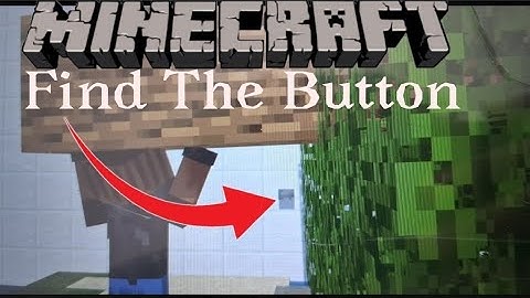 Minecraft: LEAVING THE MAP!?! FIND THE BUTTON [MINECRAFT MAP]