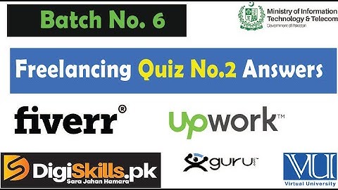 Freelancing Quiz No. 2 Solution Digi skills batch 6 | FRL101 | By AB Tech