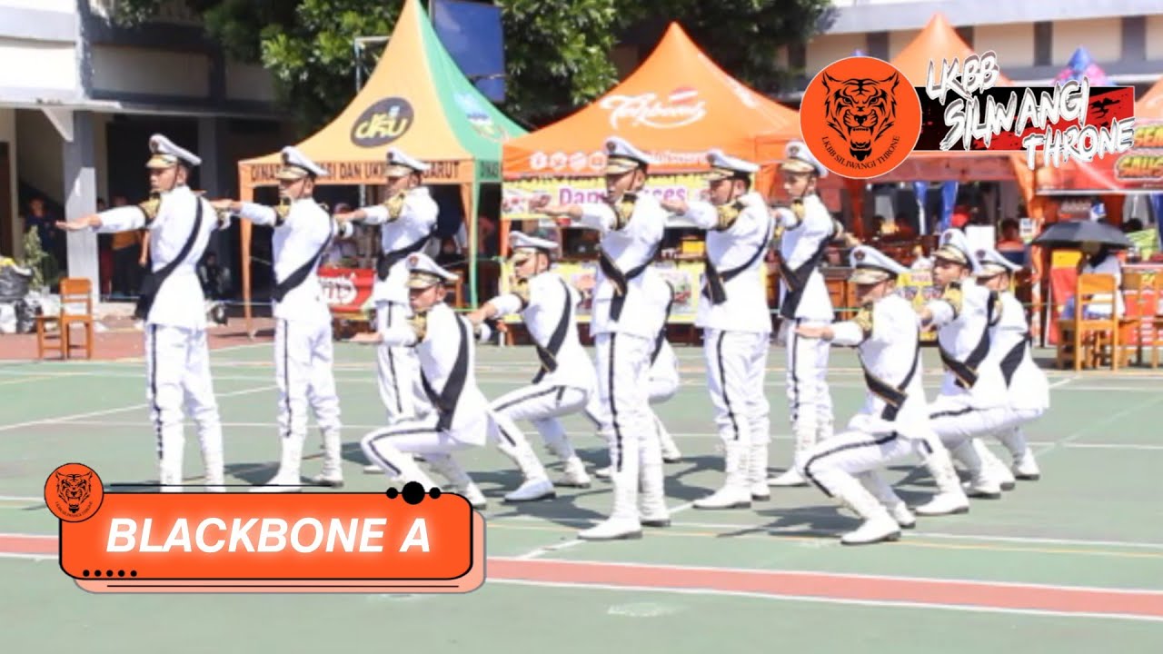 PASKIBRA SMKN 3 BEKASI ||PASUKAN PUTRA BLACKBONE GAGAH BANGET DI LKBB SILIWANGI THRONE SMAN 11 GARUT