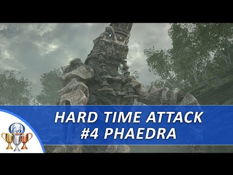 Shadow of the Colossus PS4 Remake - Hard Time Attack Walkthrough - Colossus #4 (Phaedra)