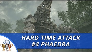 Shadow of the Colossus PS4 Remake - Hard Time Attack Walkthrough - Colossus #4 (Phaedra)