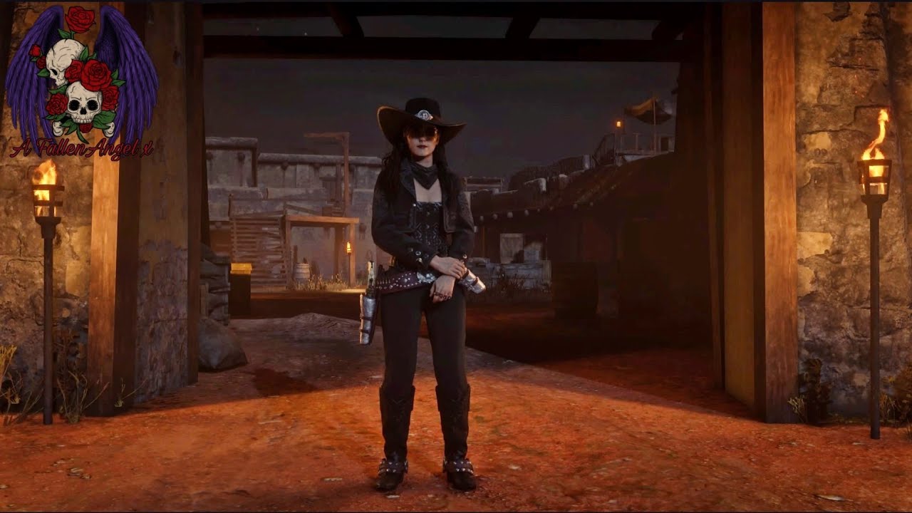 Red Dead Online Female Outfit Idea: The Nuevo Paraiso Bounty Hunter Outfit  - YouTube