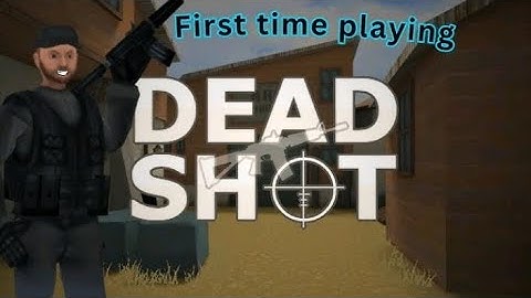 Playing Deadshot on mobile for the first time 😍 | Part- 1