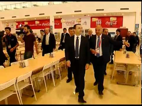 პრემიერ–მინისტრმა ათლეტთა სოფელი დაათვალიერა