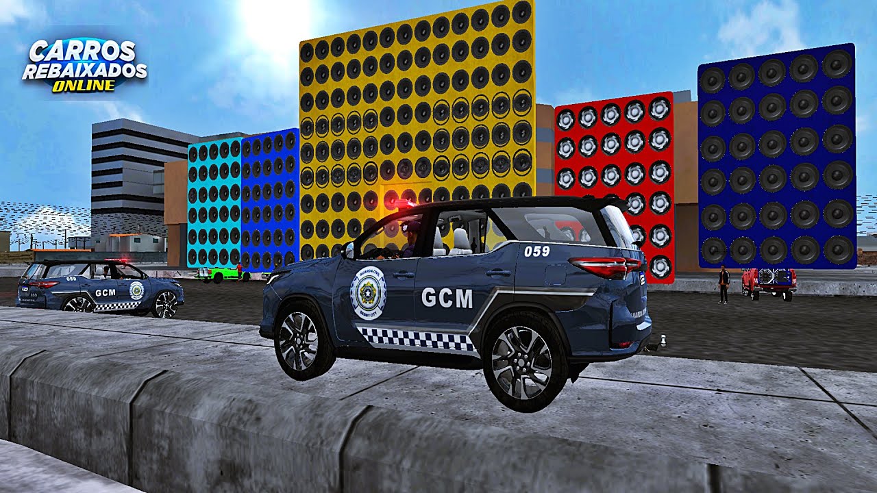 CARROS REBAIXADOS ONLINE | OPERAÇÃO DA GCM ACABA COM RACHA DOS MEGA SOM NO SHOPPING !