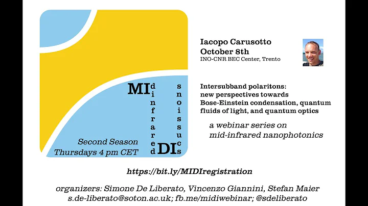 MIDI S2E2: Iacopo Carusotto
