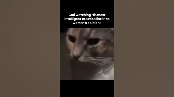 God's Reaction 😂  Men Listening to Women?!  #Relatable #Funny