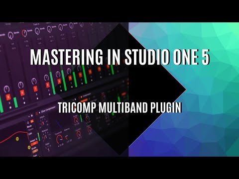 Mastering in STUDIO ONE 5 - NEW 2021 Mastering Template - But using the  Song Page??? - YouTube