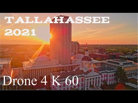 Tallahassee Aerial 4k  60fps Mavic Air 2 Drone Footage 2021