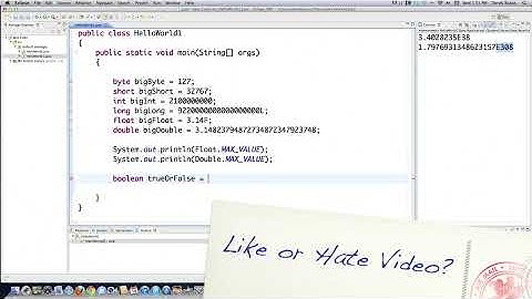 Java Video Tutorial