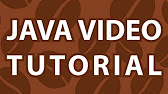 Java Video Tutorial - YouTube