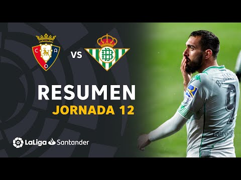 Osasuna Betis Goals And Highlights