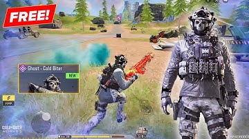 *NEW* FREE GHOST - Cold Biter SKIN IN COD MOBILE FULL GAMEPLAY | COD NEXT 2025 (Event Rewards)