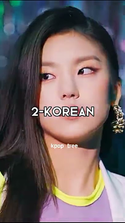 Itzy wannabe in 4 languages! #kpop #shorts (kpop tree)