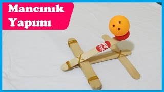 Mancınık Nasıl Yapılır ? - How to make a Mini Catapult ? Resimi