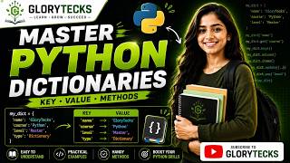 Python Dictionaries Explained | Key-Value Pairs, Mutable & Dictionary Methods | Complete Tutorial