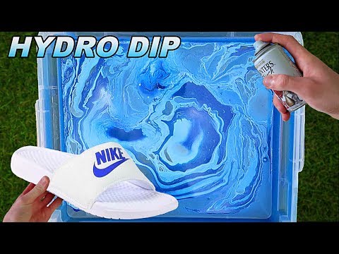hydro dip nike slides