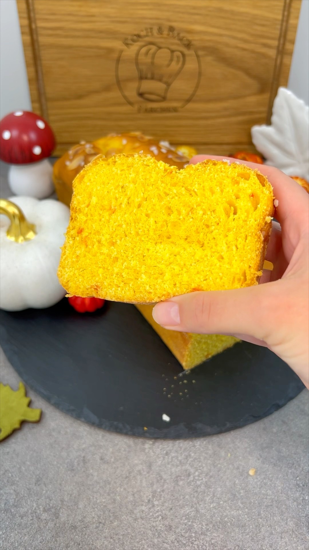 😍Extrem fluffiger Kürbisstuten🍁 #rezept #backen - YouTube