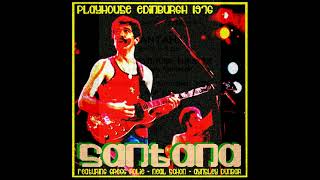 Santana - The Playhouse Theatre - Edinburgh - Nov 14th, 1976