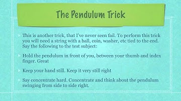 Hypnosis Suggestibility Tests