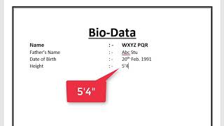 Biodata for marriage Boy screenshot 3