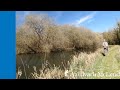 Chalkstream Fly Fishing At Testcombe On The River Test in April