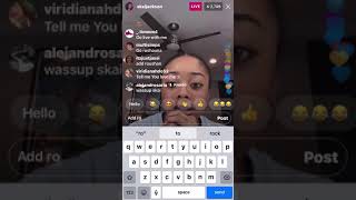 Skai Jackson live with Alejandro 20