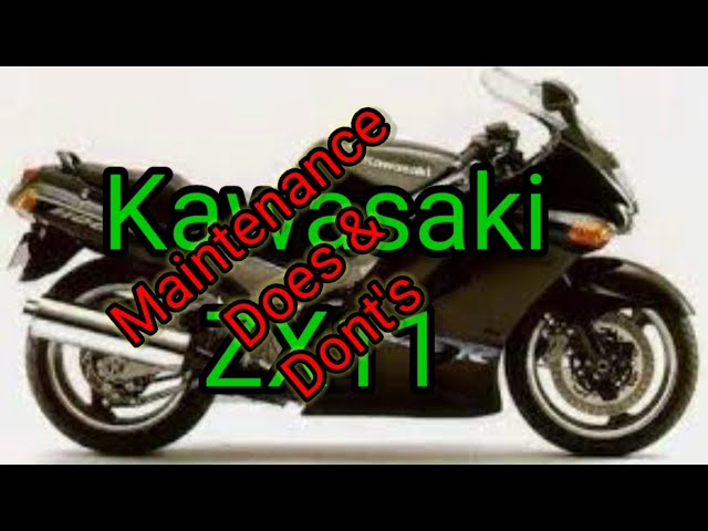 Kawasaki Ninja ZX11 Used Motorcycle Maintenance Do's & Don'ts
