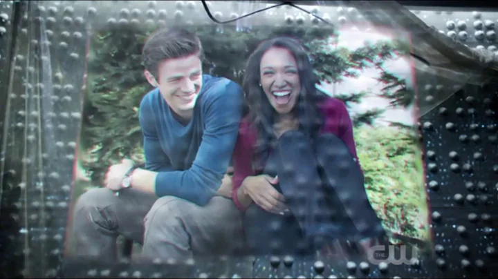 The Flash 3x19 | Future Barry & Present Barry Time Vault Scene