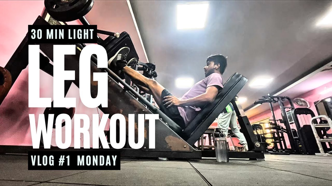 Building Strong Legs | Full Leg Day Vlog 🤍🔥 - YouTube