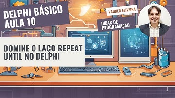 Delphi Básico - Aula 10 - Domine o Laço Repeat Until no Delphi
