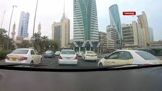 Driving in Kuwait City 2018