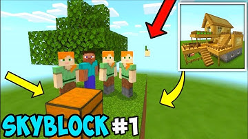 Skyblock Multiplayer Survival Series Gameplay in Loki Pro Part 1 | Craft Skyland Loki pro