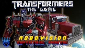 CONCEPT ROBOVISION OPTIMUS PRIME | Transformers: The Game Mods