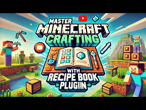 Master Custom Crafting in Minecraft with Recipe Book Plugin | Unlock Advanced Features!