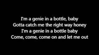 Genie in a bottle lyrics- Dove Cameron