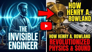 The Invisible Engineer: How Henry A. Rowland Revolutionized Physics & Sound #history #curiosity