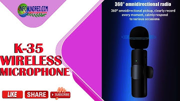 The K35 Wireless Microphone: Unboxing & First Impression |  Best Mic for YouTube